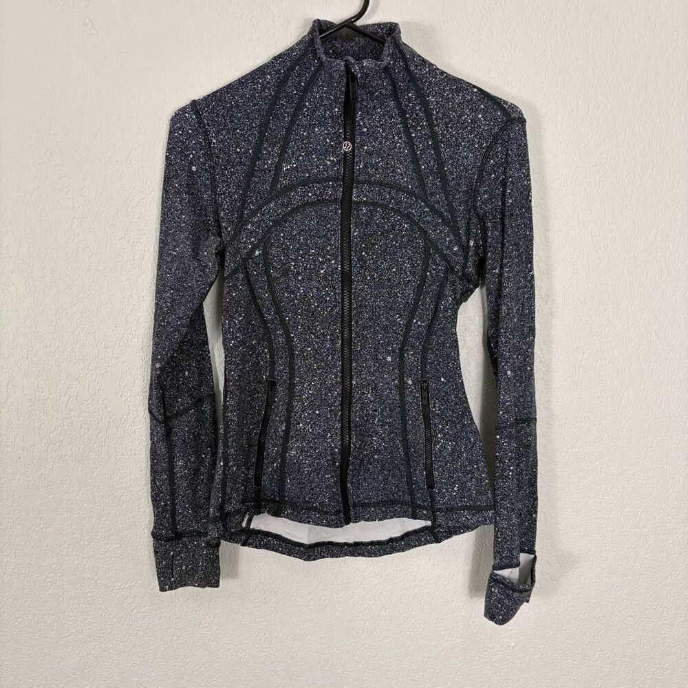 Lululemon Luminesce Splatter Define Jacket Black … - image 1